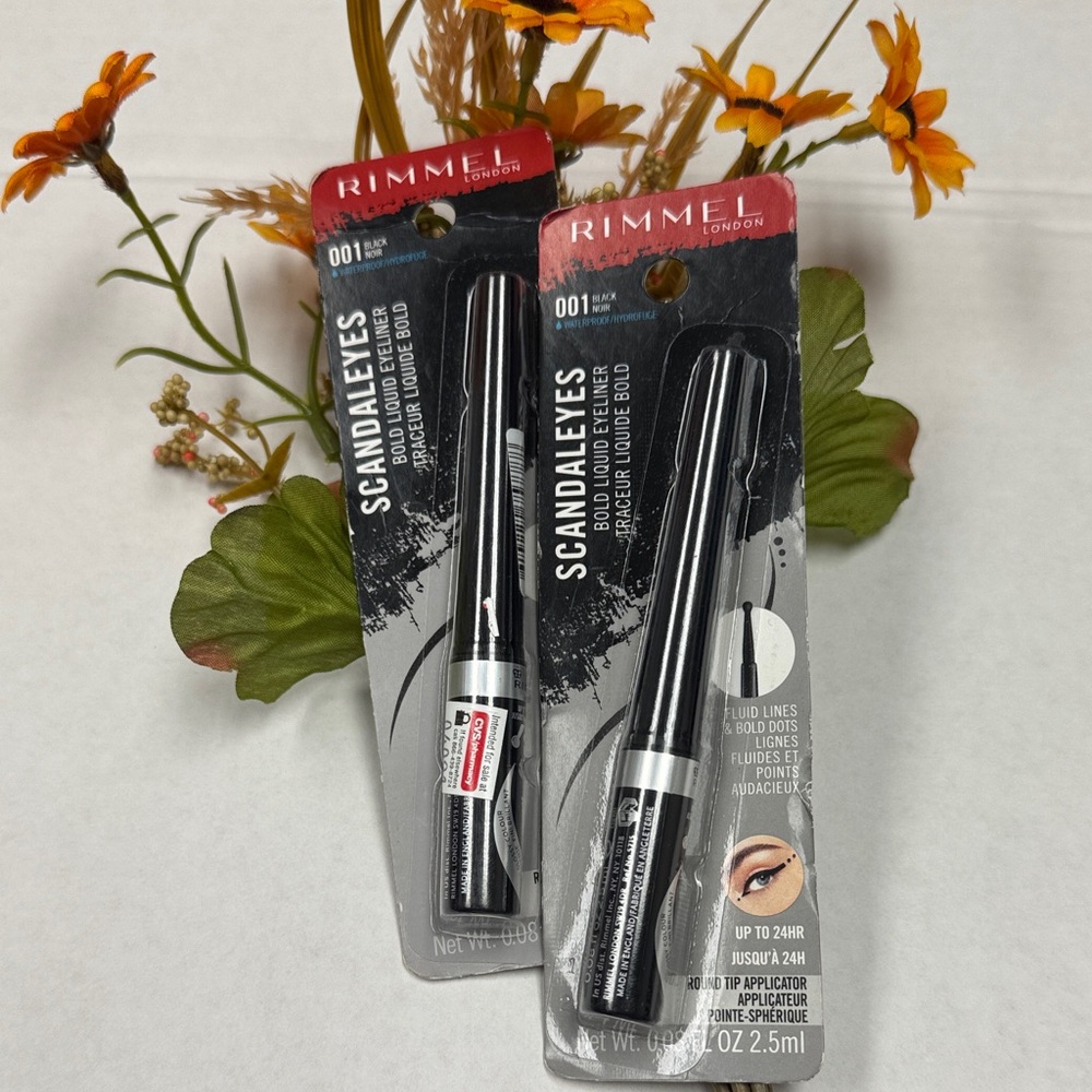 2 - Rimmel London Scandaleyes Bold Liquid Eyeliner - Black 001